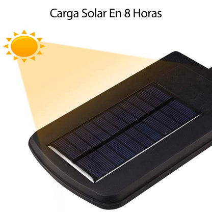 pack de 4 foco solar con sensor